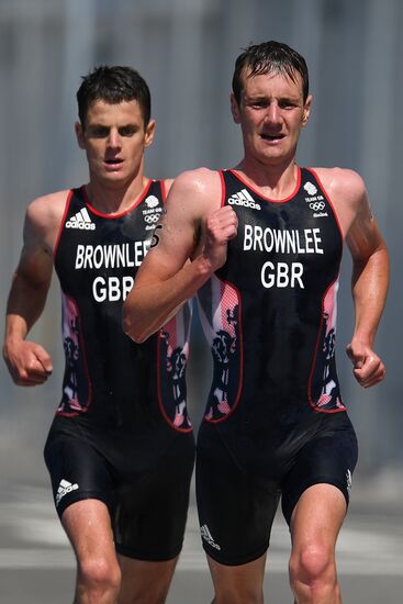 2016 Summer Olympics. Men's triathlon