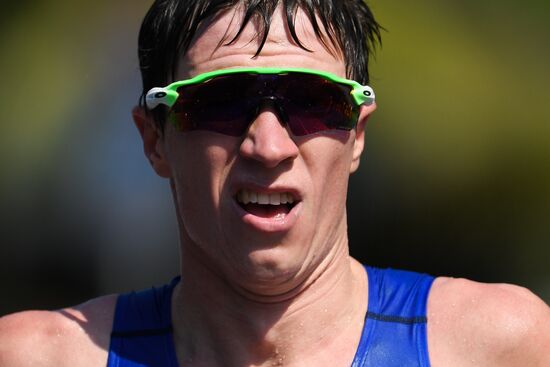 2016 Summer Olympics. Men's triathlon