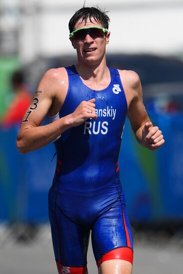 2016 Summer Olympics. Men's triathlon