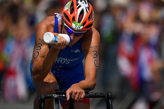 2016 Summer Olympics. Men's triathlon