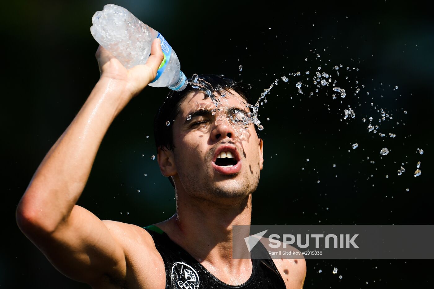 2016 Summer Olympics. Men's triathlon