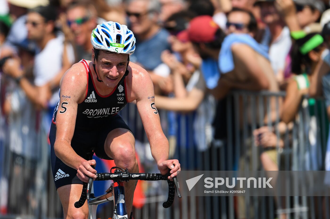 2016 Summer Olympics. Men's triathlon