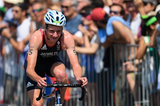 2016 Summer Olympics. Men's triathlon