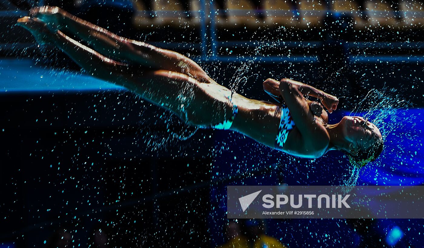 2016 Summer Olympics. Synchronized swimming groups. Technical routine