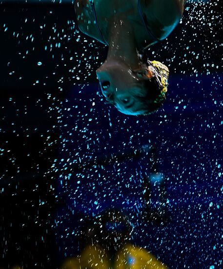 2016 Summer Olympics. Synchronized swimming groups. Technical routine