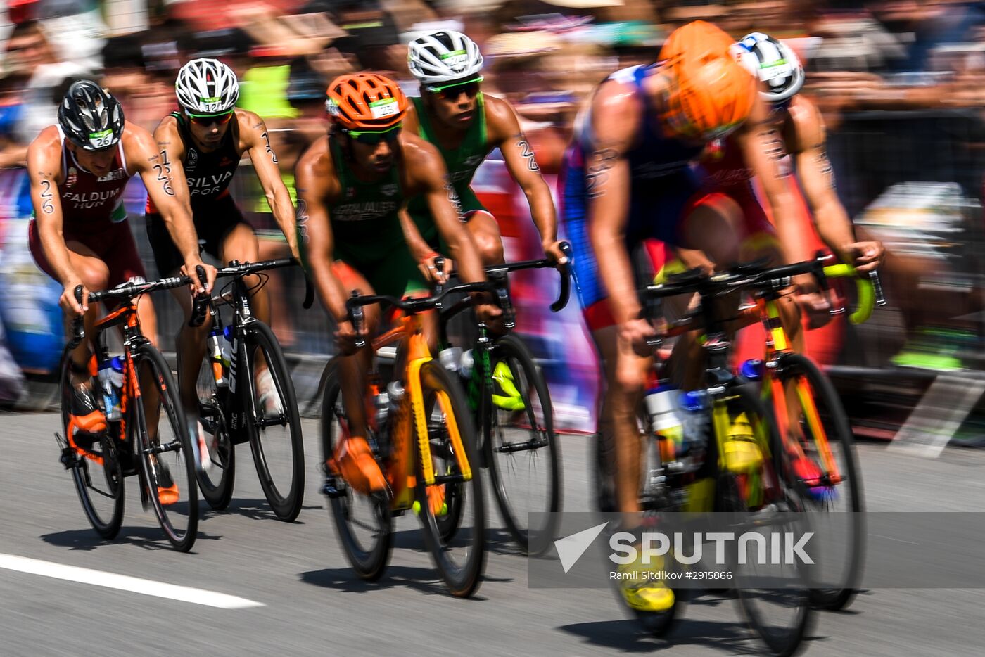 2016 Summer Olympics. Men's triathlon