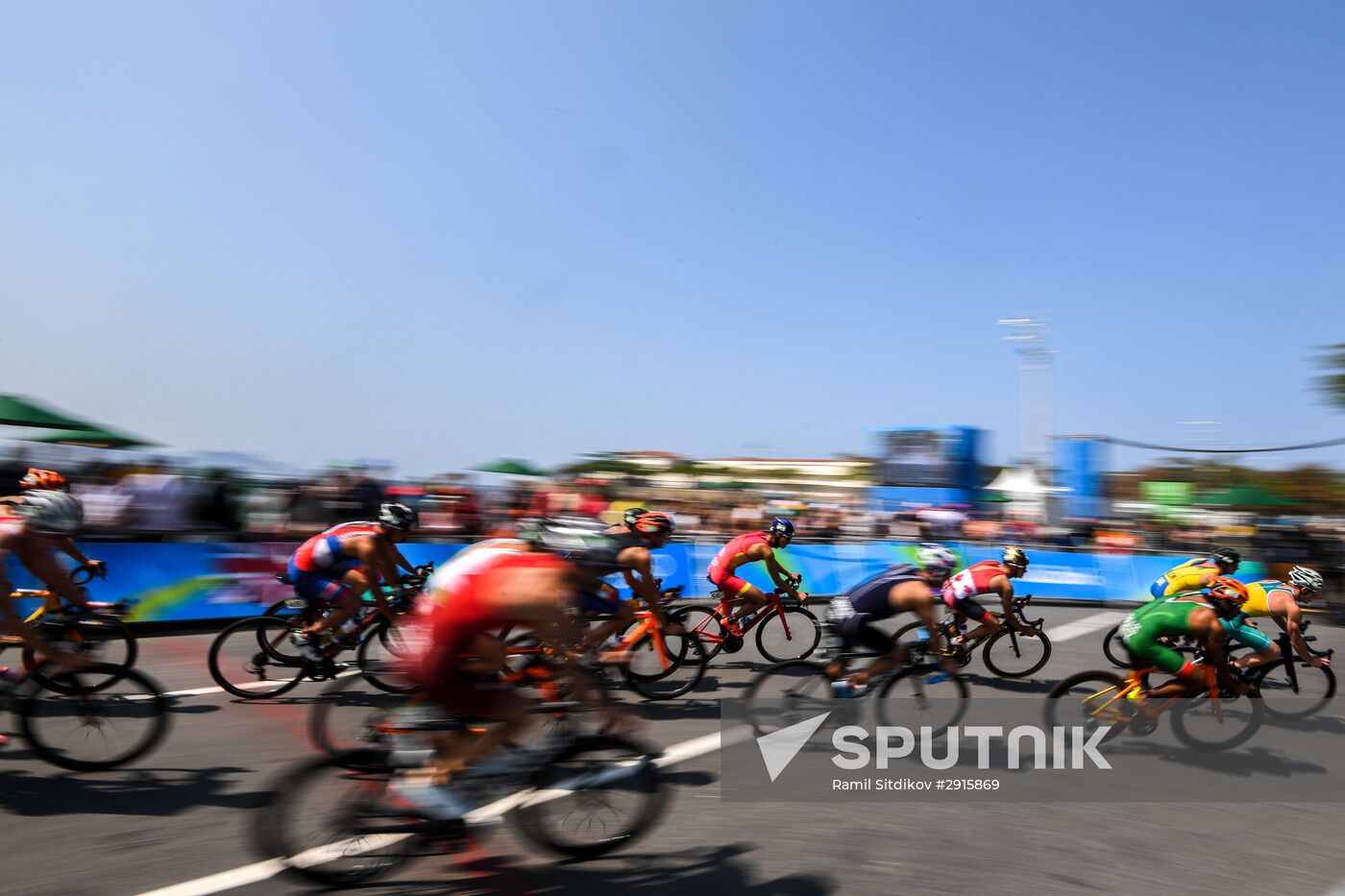 2016 Summer Olympics. Men's triathlon