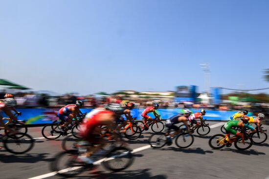 2016 Summer Olympics. Men's triathlon