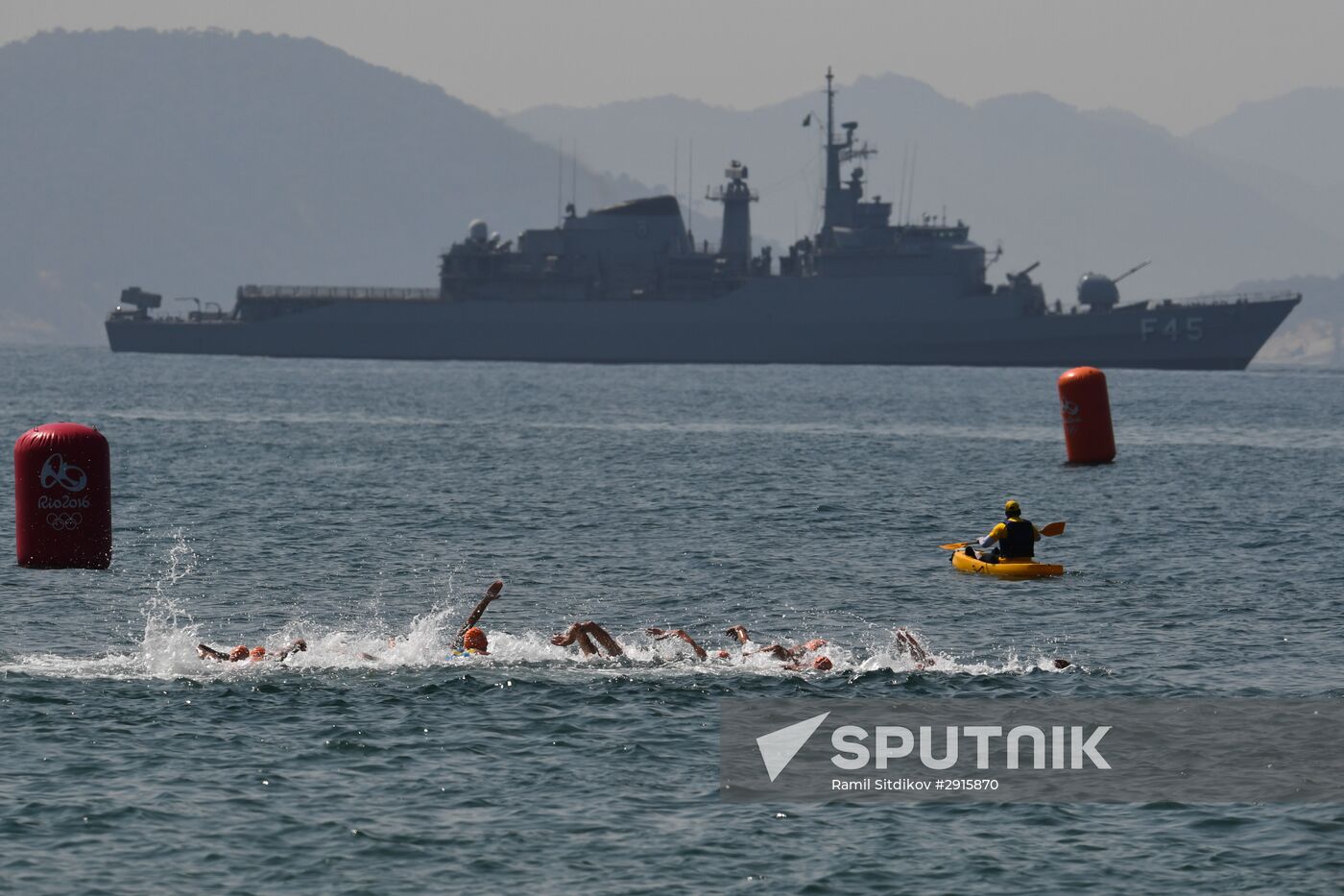 2016 Summer Olympics. Men's triathlon