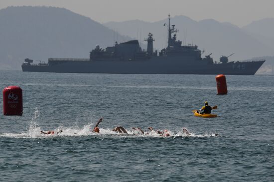 2016 Summer Olympics. Men's triathlon