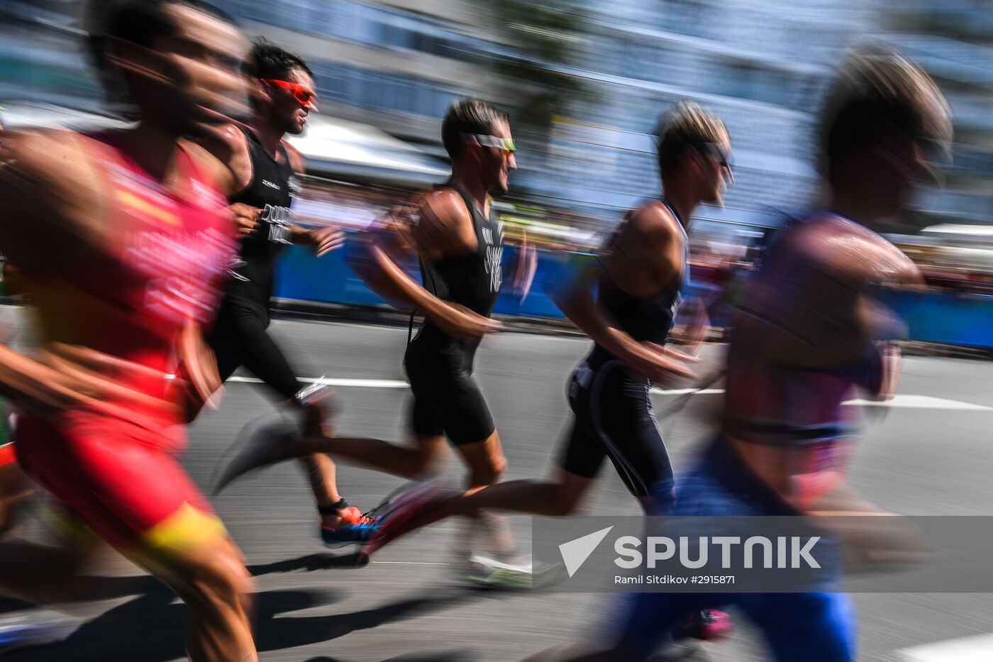 2016 Summer Olympics. Men's triathlon
