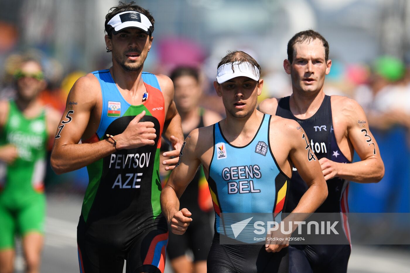 2016 Summer Olympics. Men's triathlon