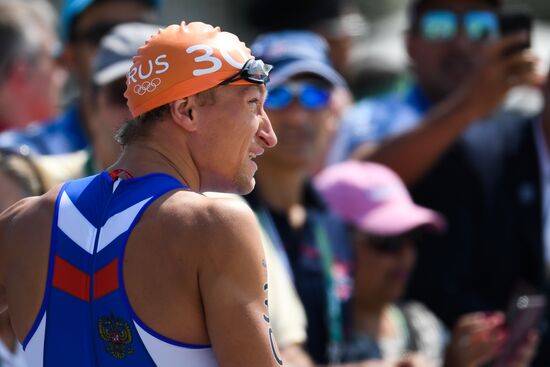 2016 Summer Olympics. Men's triathlon