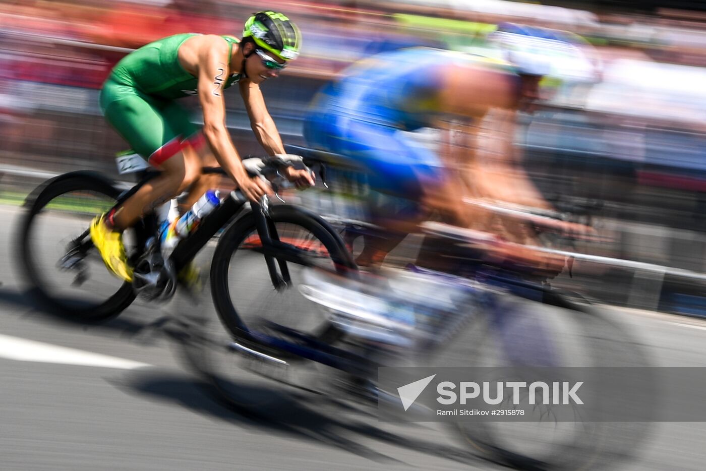 2016 Summer Olympics. Men's triathlon