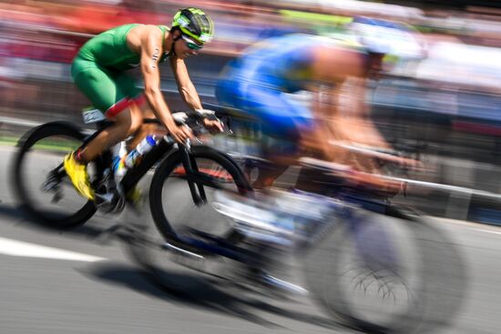 2016 Summer Olympics. Men's triathlon