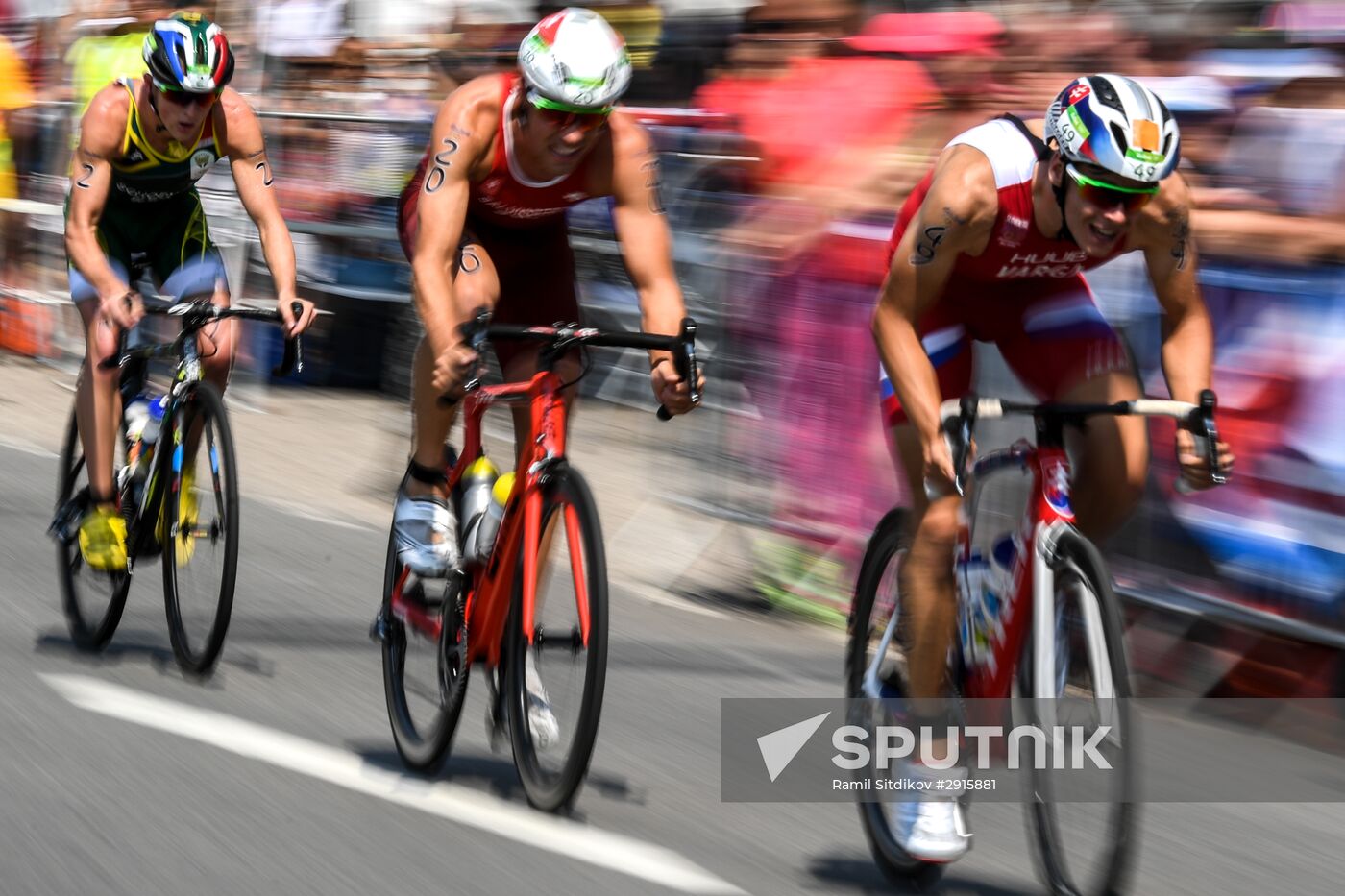 2016 Summer Olympics. Men's triathlon