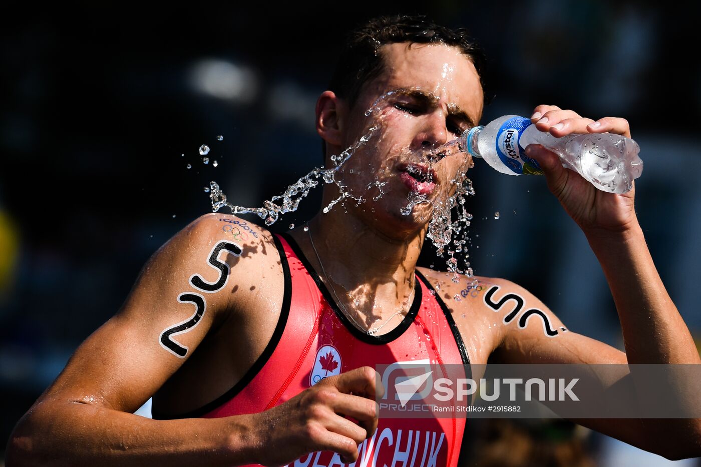 2016 Summer Olympics. Men's triathlon