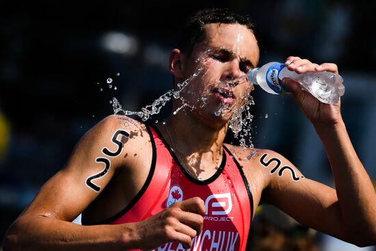 2016 Summer Olympics. Men's triathlon