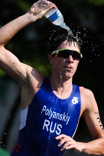 2016 Summer Olympics. Men's triathlon