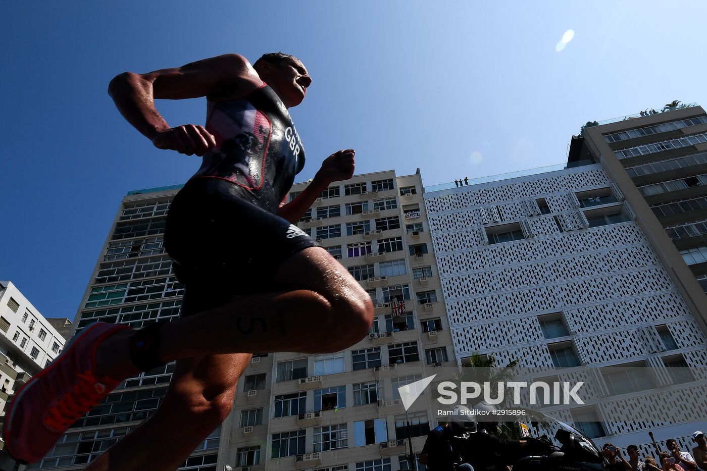 2016 Summer Olympics. Men's triathlon