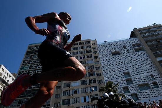 2016 Summer Olympics. Men's triathlon