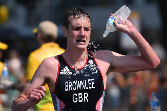2016 Summer Olympics. Men's triathlon