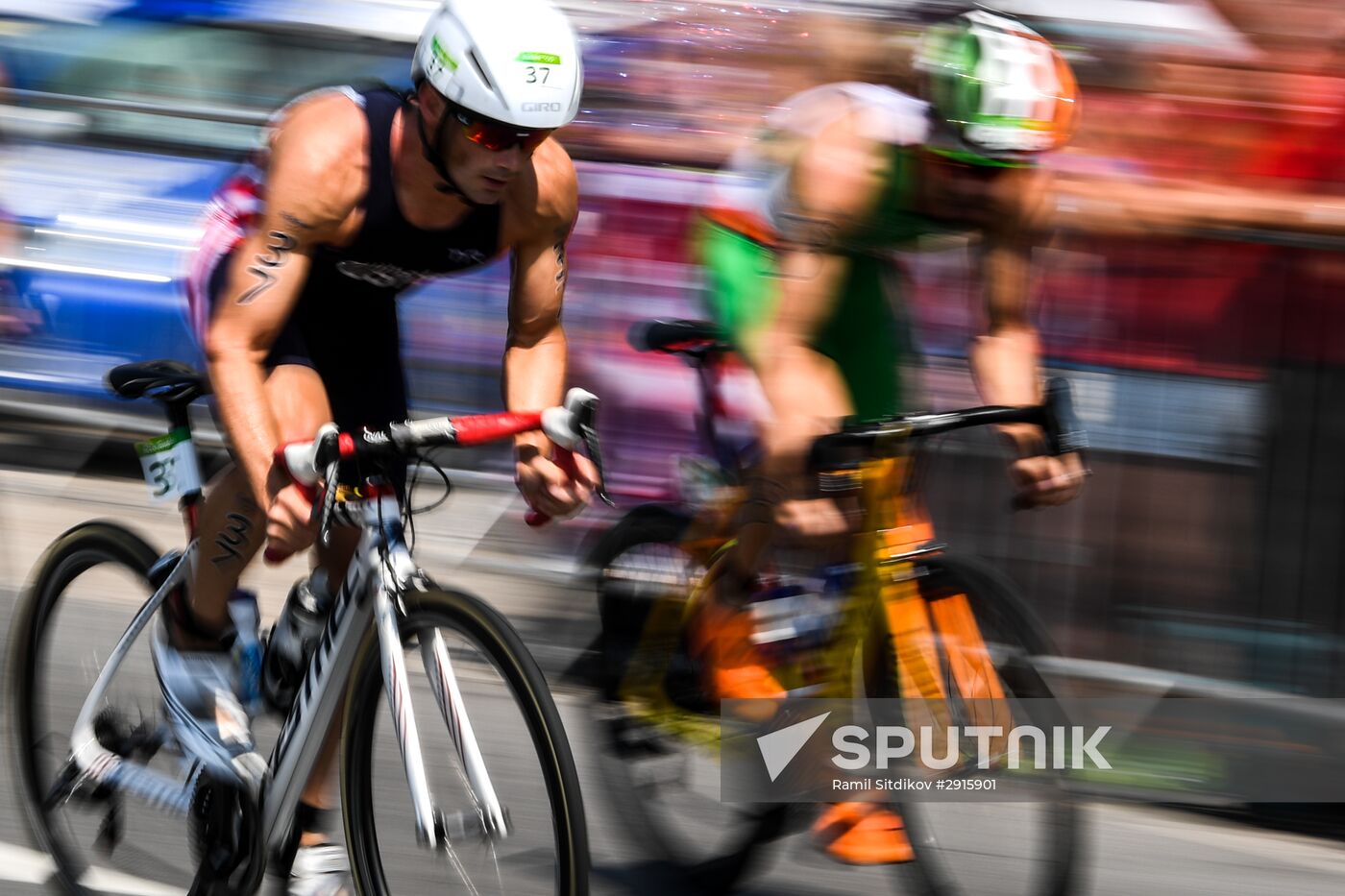 2016 Summer Olympics. Men's triathlon
