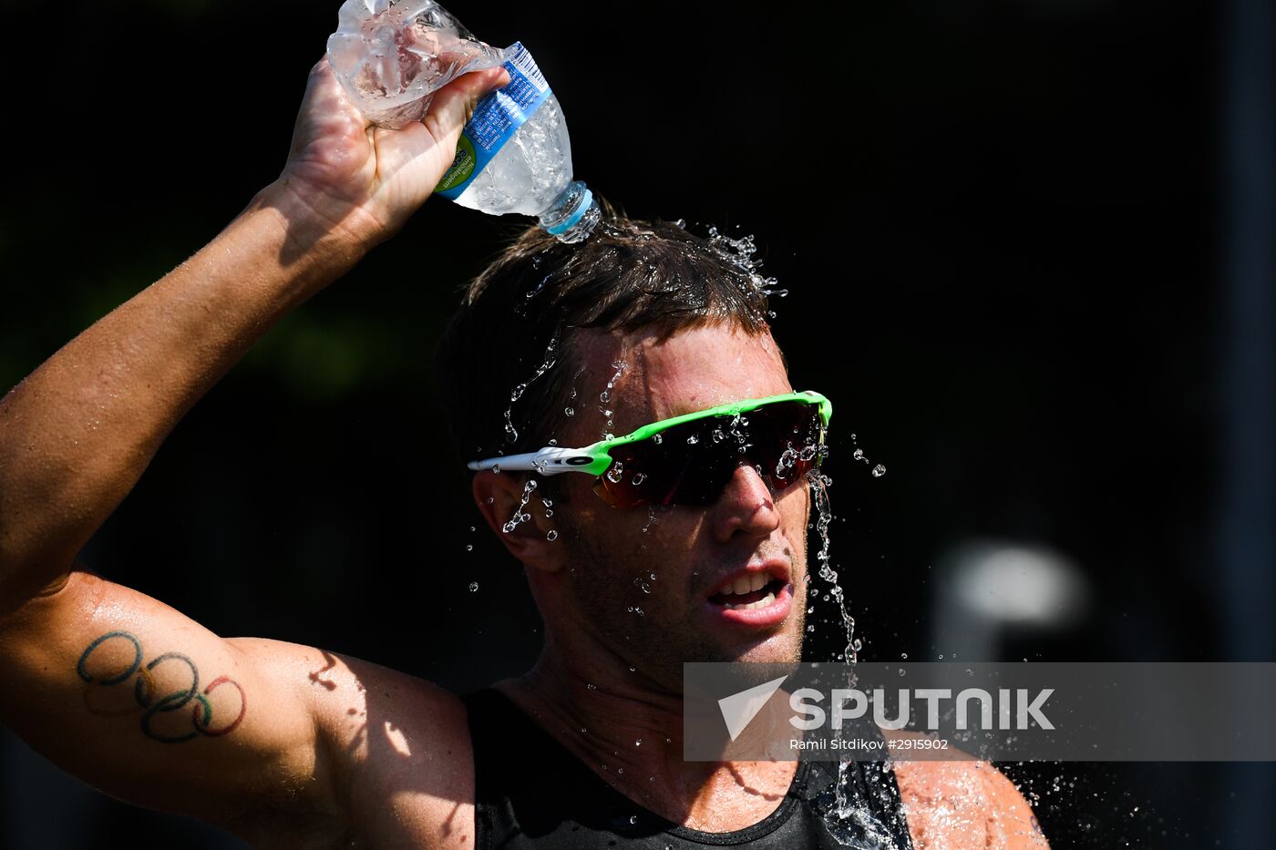 2016 Summer Olympics. Men's triathlon