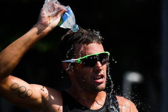 2016 Summer Olympics. Men's triathlon