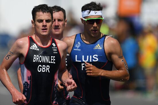 2016 Summer Olympics. Men's triathlon