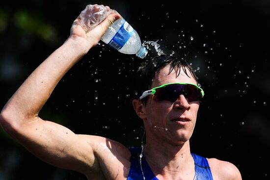 2016 Summer Olympics. Men's triathlon