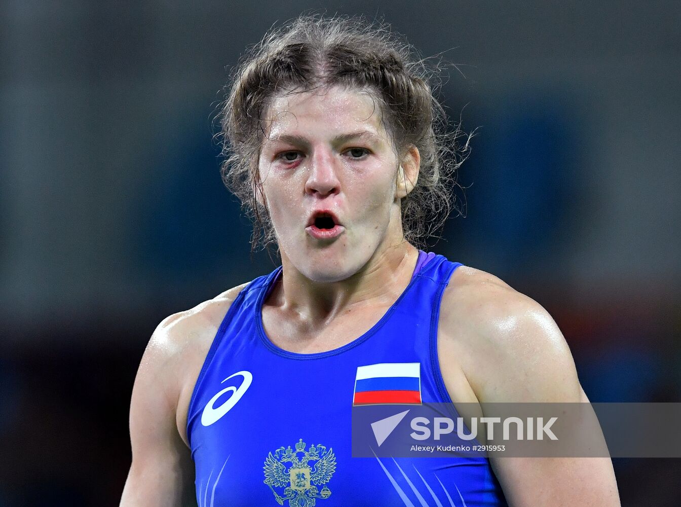 2016 Summer Olympics. Freestyle wrestling. Women. Day Two