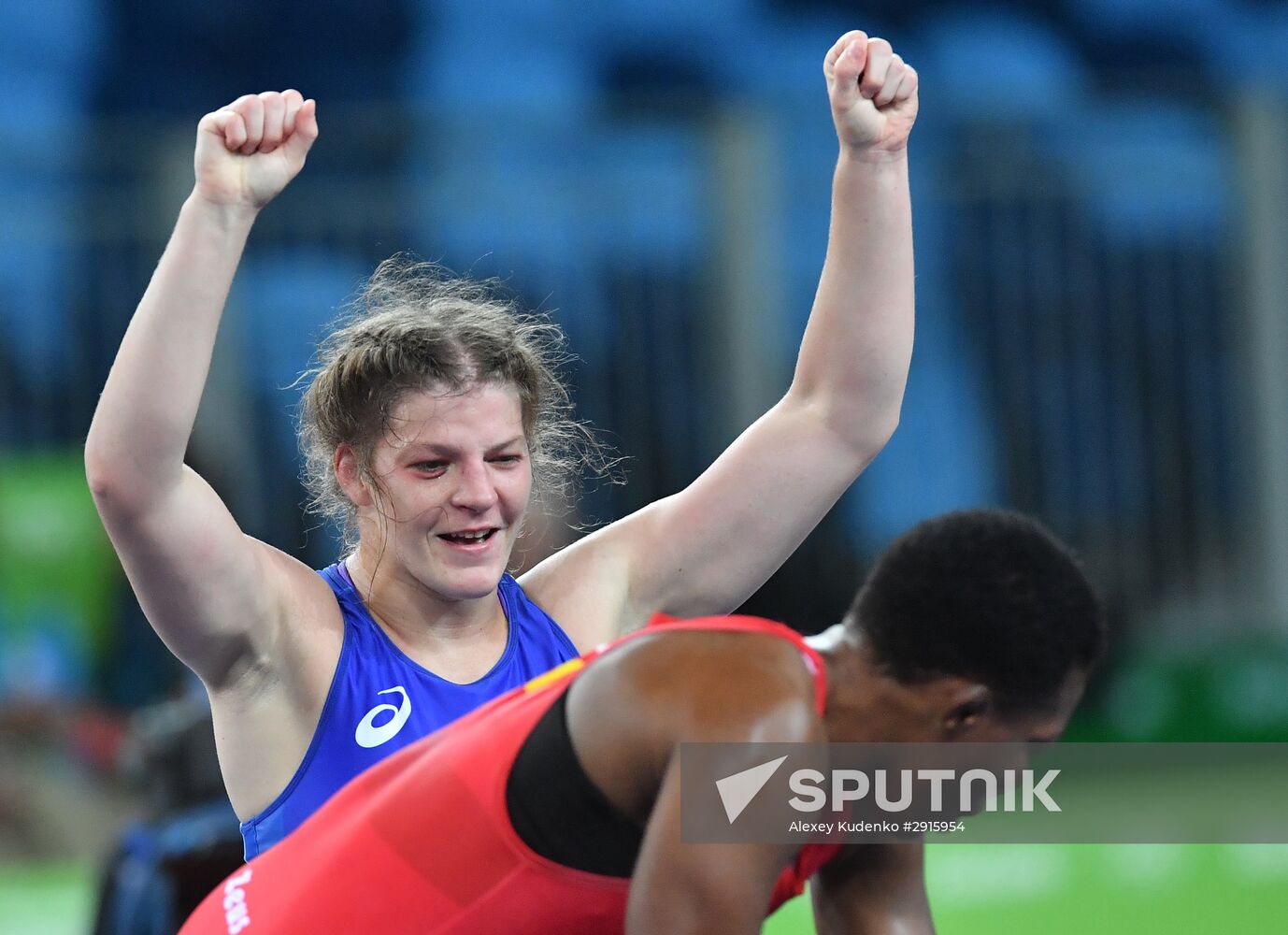 2016 Summer Olympics. Freestyle wrestling. Women. Day Two