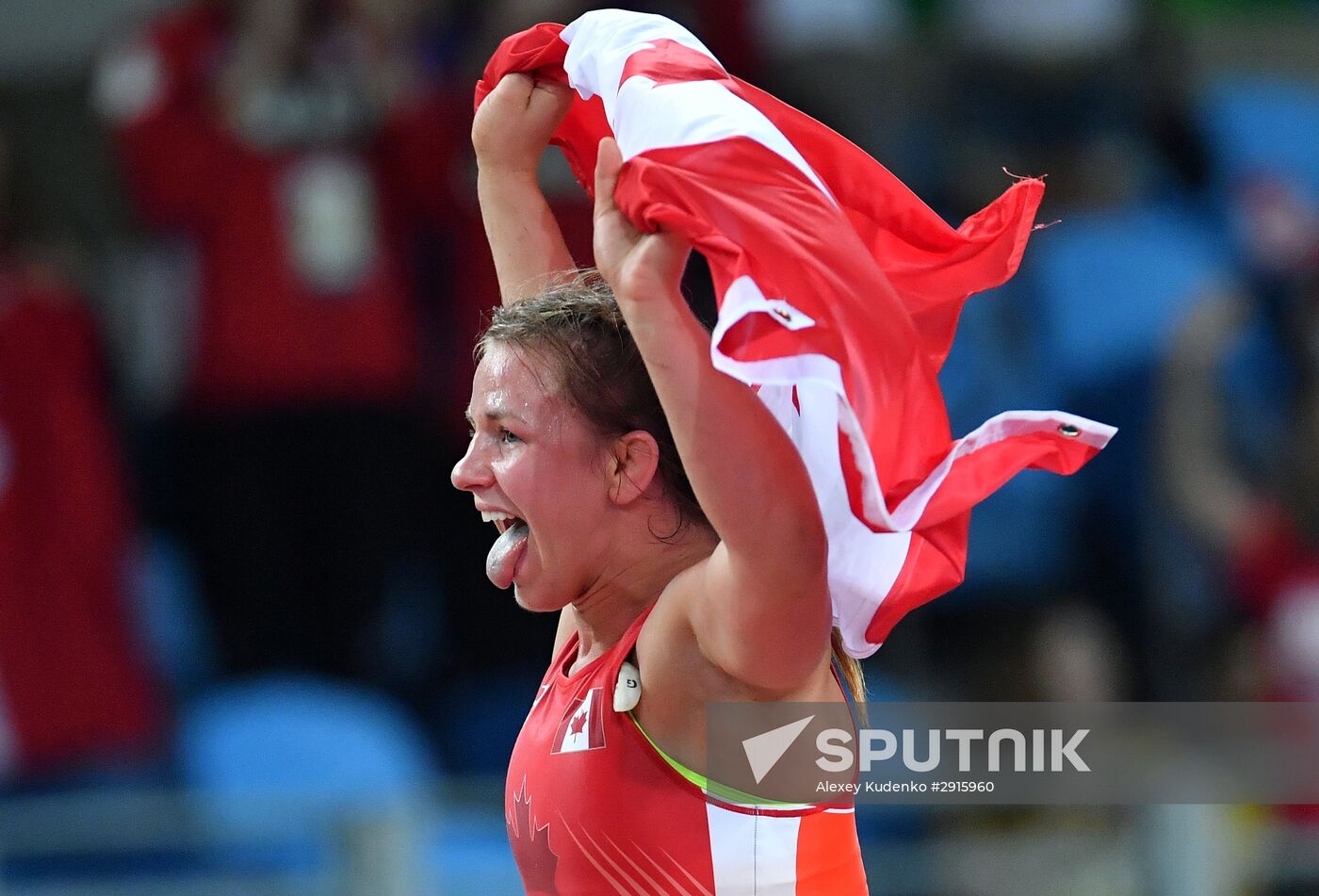 2016 Summer Olympics. Freestyle wrestling. Women. Day Two