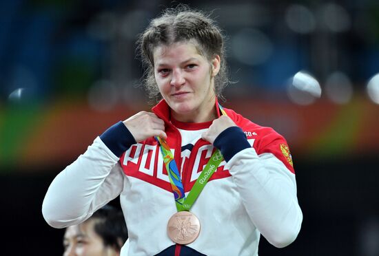 2016 Summer Olympics. Freestyle wrestling. Women. Day Two