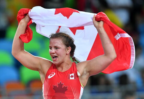 2016 Summer Olympics. Freestyle wrestling. Women. Day Two