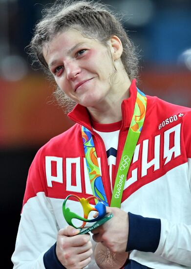 2016 Summer Olympics. Freestyle wrestling. Women. Day Two