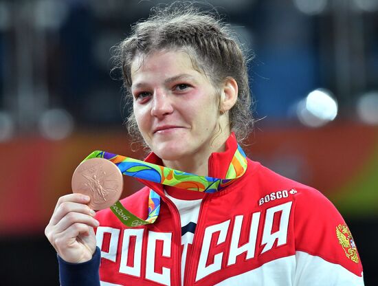 2016 Summer Olympics. Freestyle wrestling. Women. Day Two
