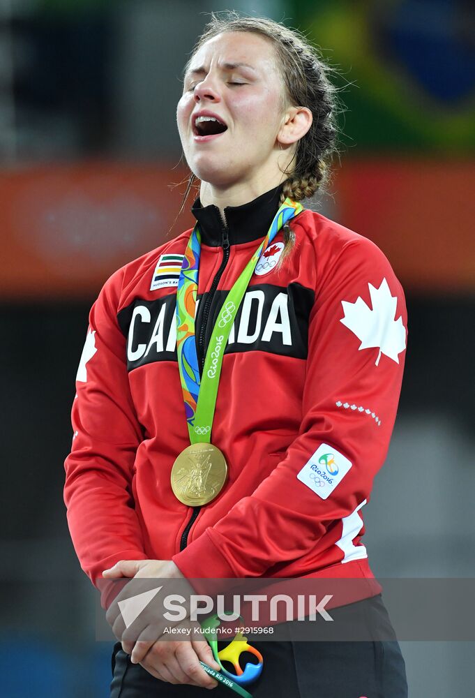 2016 Summer Olympics. Freestyle wrestling. Women. Day Two