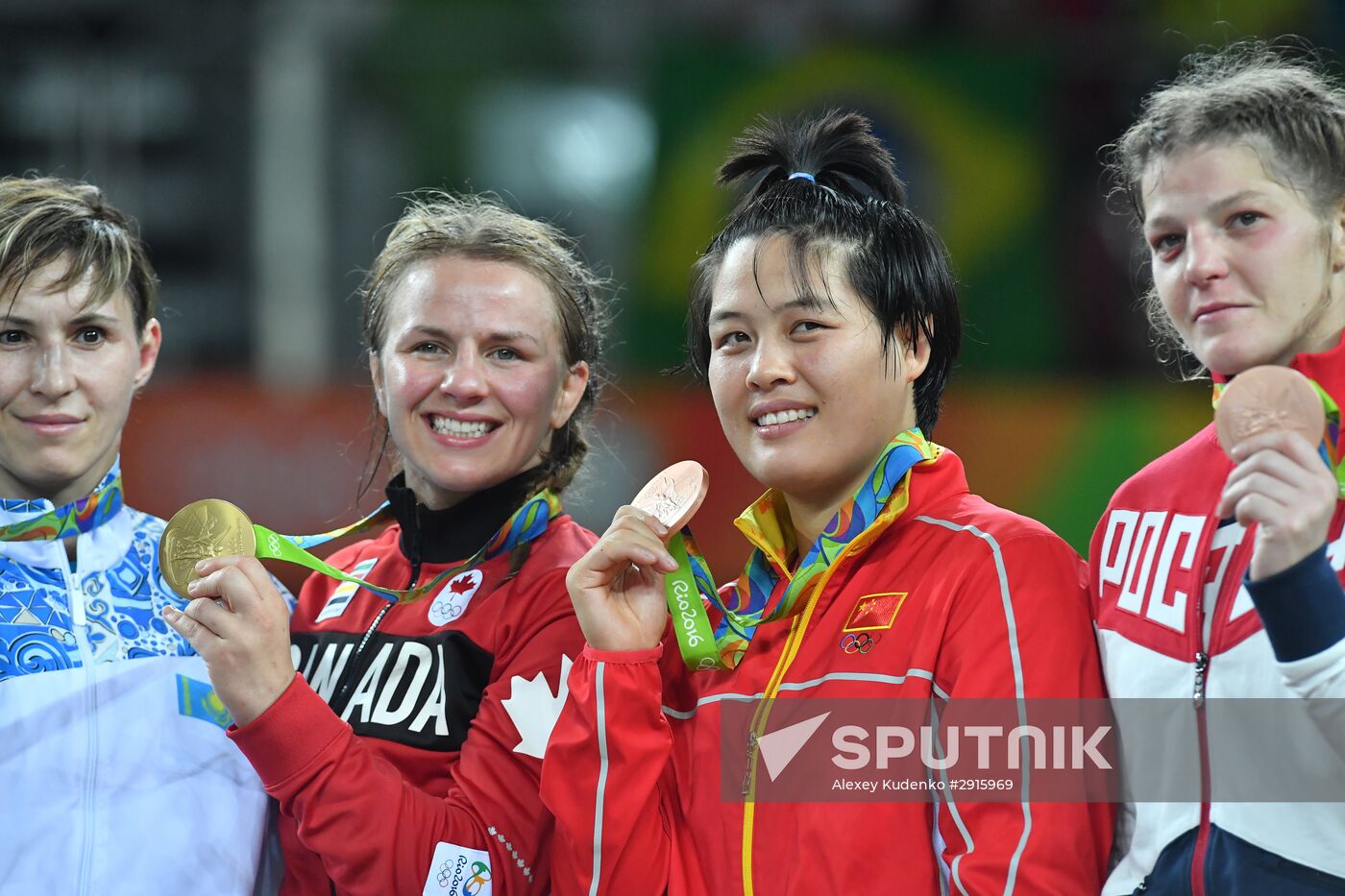 2016 Summer Olympics. Freestyle wrestling. Women. Day Two