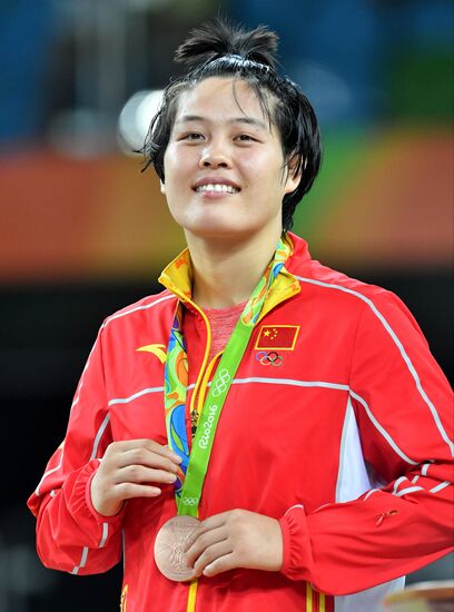 2016 Summer Olympics. Freestyle wrestling. Women. Day Two