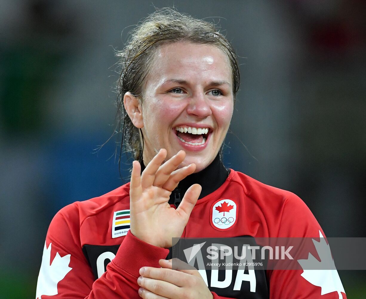 2016 Summer Olympics. Freestyle wrestling. Women. Day Two