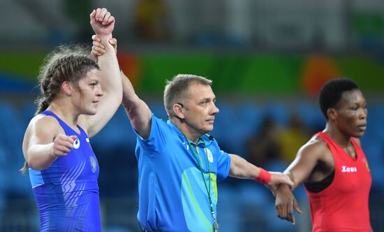 2016 Summer Olympics. Freestyle wrestling. Women. Day Two