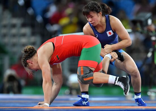 2016 Summer Olympics. Freestyle wrestling. Women. Day Two