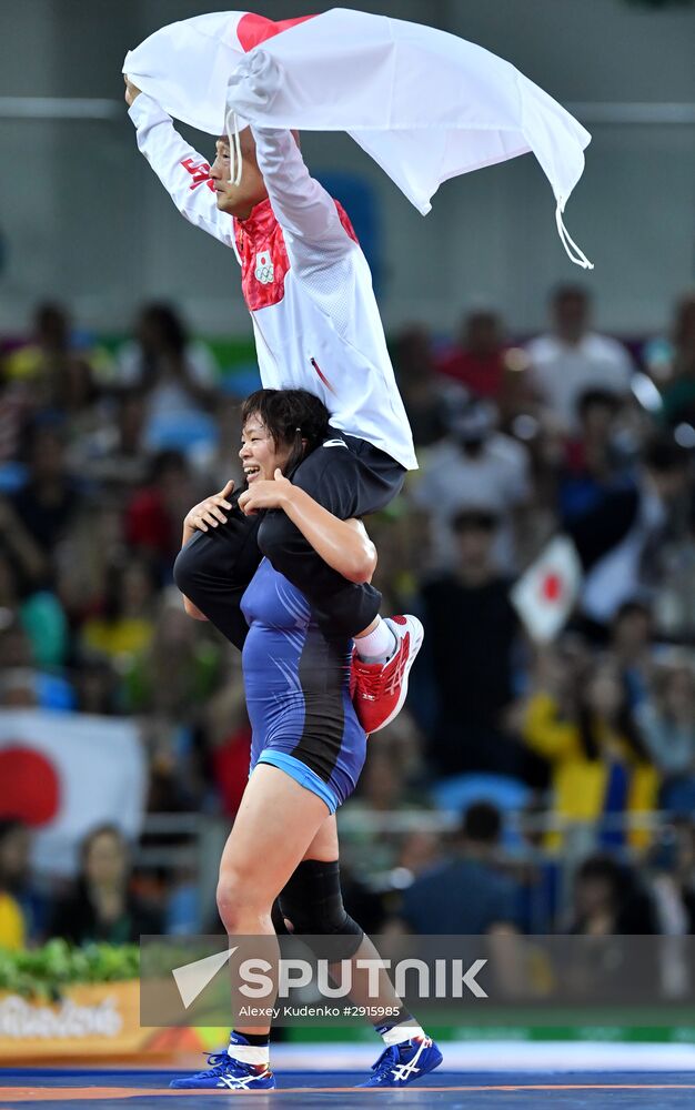 2016 Summer Olympics. Freestyle wrestling. Women. Day Two