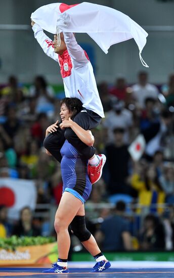 2016 Summer Olympics. Freestyle wrestling. Women. Day Two