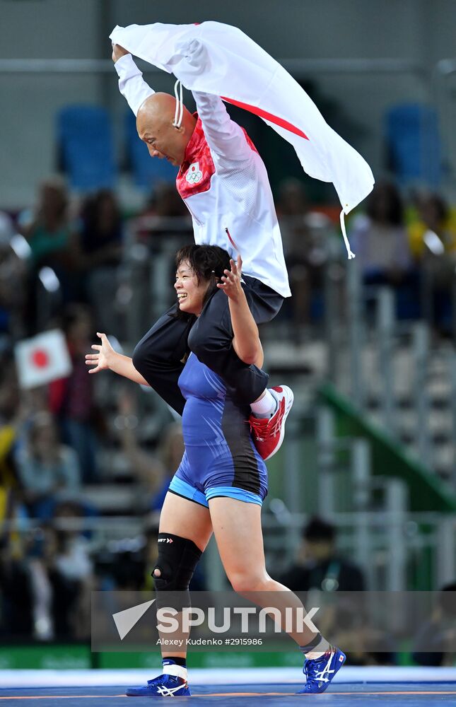 2016 Summer Olympics. Freestyle wrestling. Women. Day Two