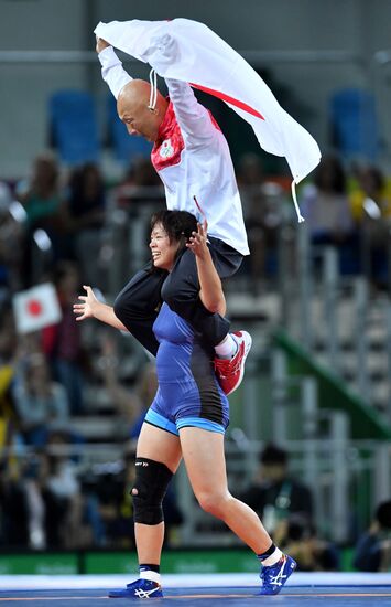 2016 Summer Olympics. Freestyle wrestling. Women. Day Two