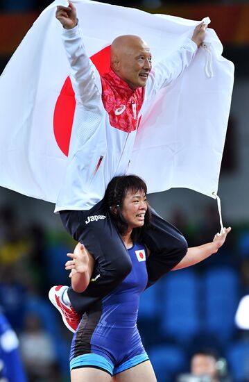 2016 Summer Olympics. Freestyle wrestling. Women. Day Two