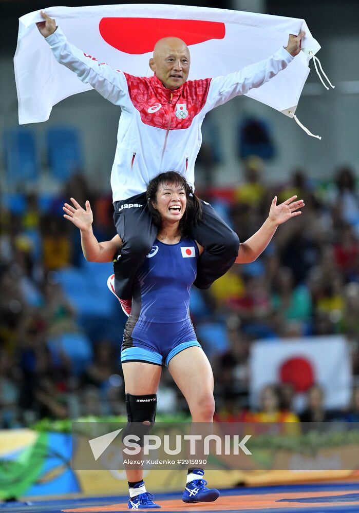 2016 Summer Olympics. Freestyle wrestling. Women. Day Two